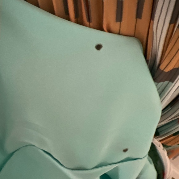 NWT Geisha Designs Size M Pleated Halter Maxi Dress Anthropologie Abstract Print - Picture 9 of 11